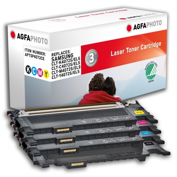 AGFA Photo Toner Multipack P4072CE für Samsung CLP-320 CLX-3180