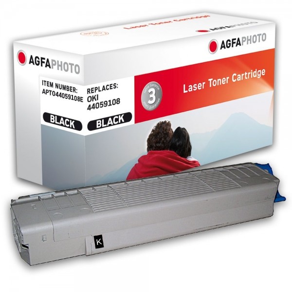 AGFA Photo Toner schwarz 44059108E für OKI C810 C830