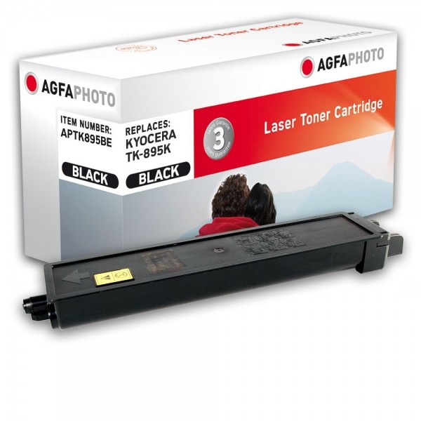 AGFA Photo Toner schwarz TK-895BE für Kyocera FS-C8020 FS-8025