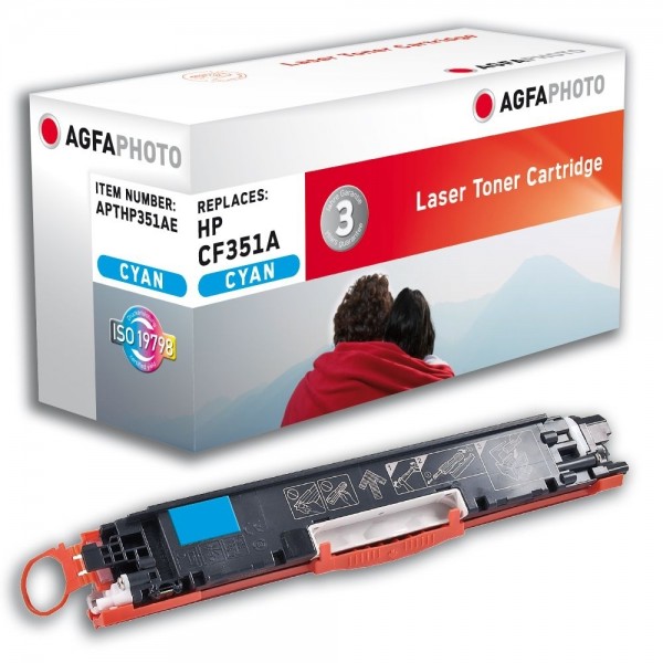 AGFA Photo Toner cyan HP351AE für HP Color LaserJet PRO MFP M170 Series