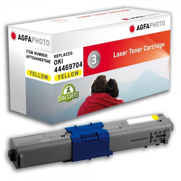 AGFA Photo Toner gelb 44469704E OKI C310 C510