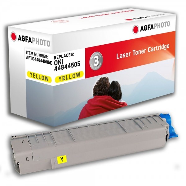 AGFA Photo Toner gelb 44844505E für OKI C840 C841