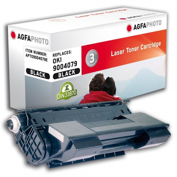 AGFA Photo Toner schwarz 9004079E für OKI B6300N B6300DN