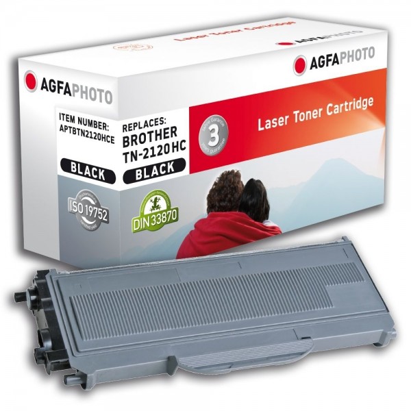 AGFA Photo Toner schwarz TN-2120HCE für Brother HL-2140 HL-2150 HL-2170