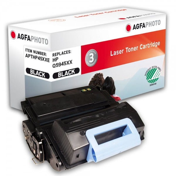 AGFA Photo Toner schwarz HP45XXE für HP LaserJet 4345 Series