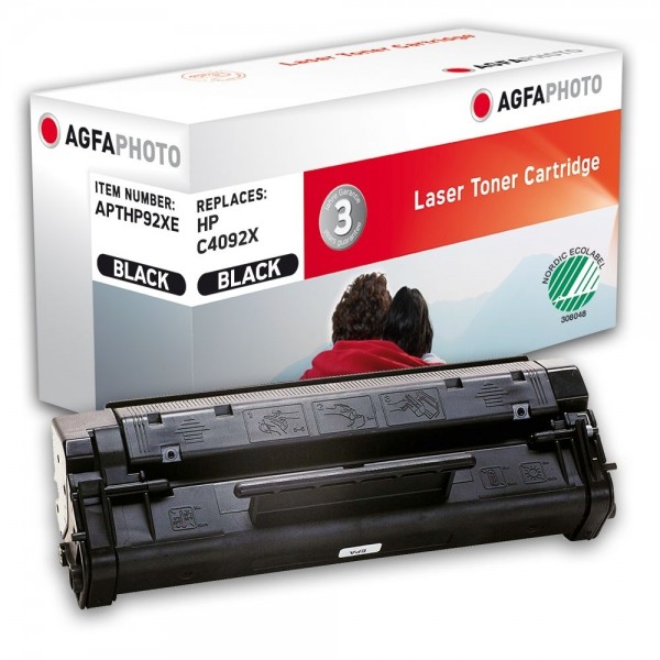 AGFA Photo Toner schwarz HP92XE für HP LaserJet 1100 LaserJet 3200