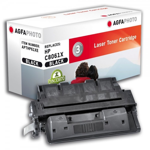 AGFA Photo Toner Schwarz HP61XE für HP LaserJet 4100 Series