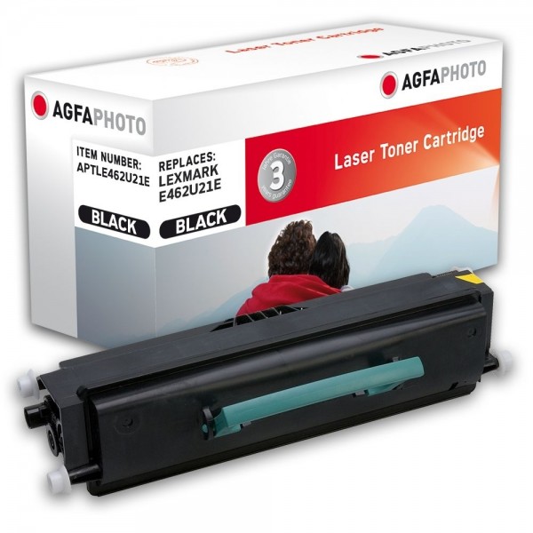 AGFA Photo Toner schwarz E462U21E für Lexmark E462 E463