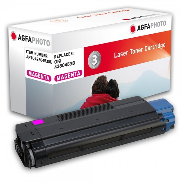 AGFA Photo Toner magenta 42804538E für Oki C3200