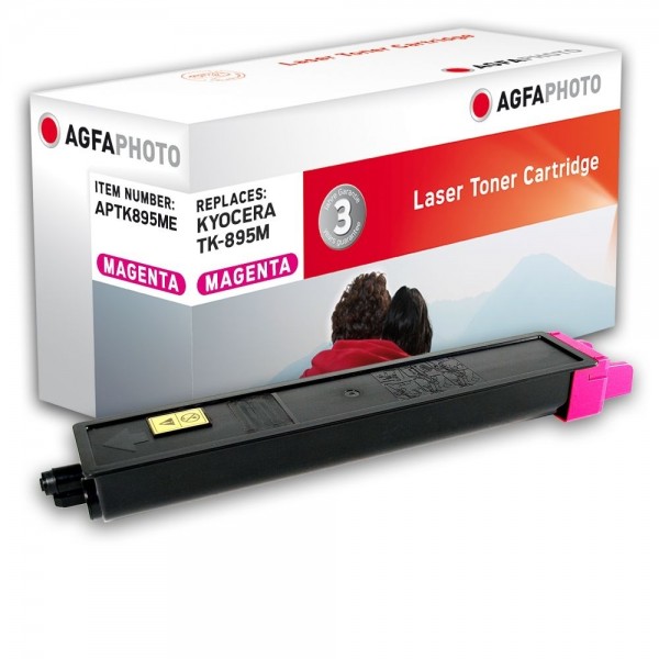 AGFA Photo Toner magenta TK-895ME für Kyocera FS-C8020 FS-8025