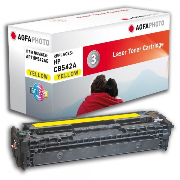 AGFA Photo Toner gelb HP542AE für HP Color LaserJet CM1300 Series