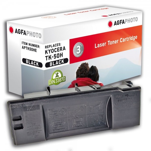 AGFA Photo Toner schwarz TK-50HE für Kyocera FS-1900