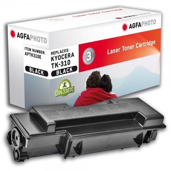 AGFA Photo Toner schwarz TK-310E für Kyocera FS-2000 3900 4000