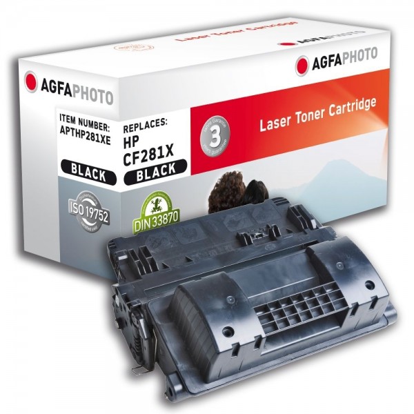 AGFA Photo Toner schwarz HP281XE für HP LaserJet Enterprise M604 DN