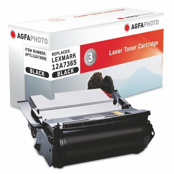 AGFA Photo Toner schwarz 12A7365E für Lexmark T632 T634