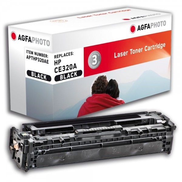 AGFA Photo Toner schwarz HP320AE für HP Color LaserJet PRO CM1400 Series