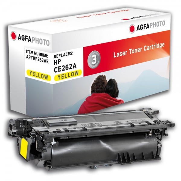 AGFA Photo Toner gelb HP262AE für HP Color LaserJet CP4500 Series