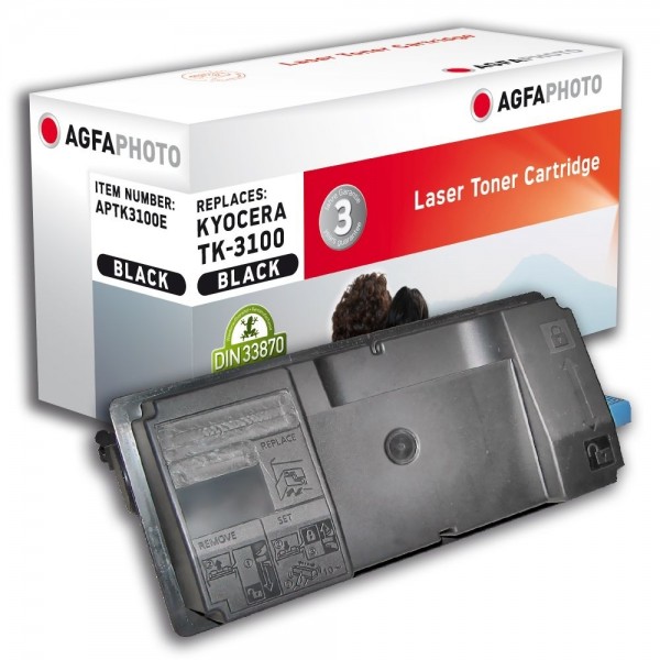 AGFA Photo Toner schwarz TK-3100E für Kyocera M3040 M3540 FS-2100 FS-4100