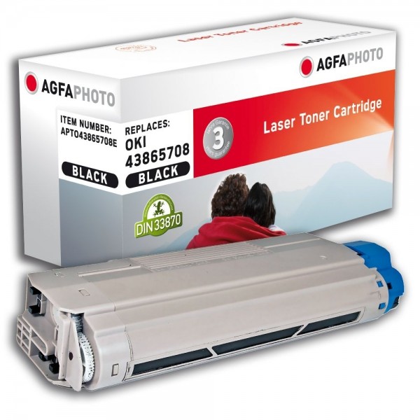 AGFA Photo Toner schwarz 43865708E für OKI Data C5650 C5750