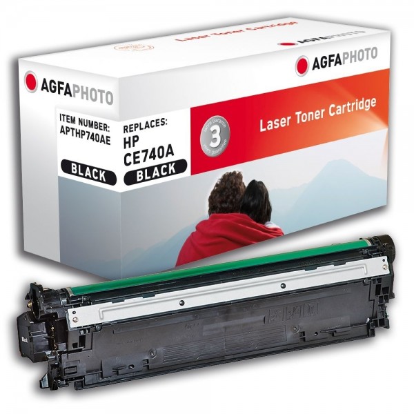 AGFA Photo Toner schwarz HP740AE für HP Color LaserJet CP5200 Series