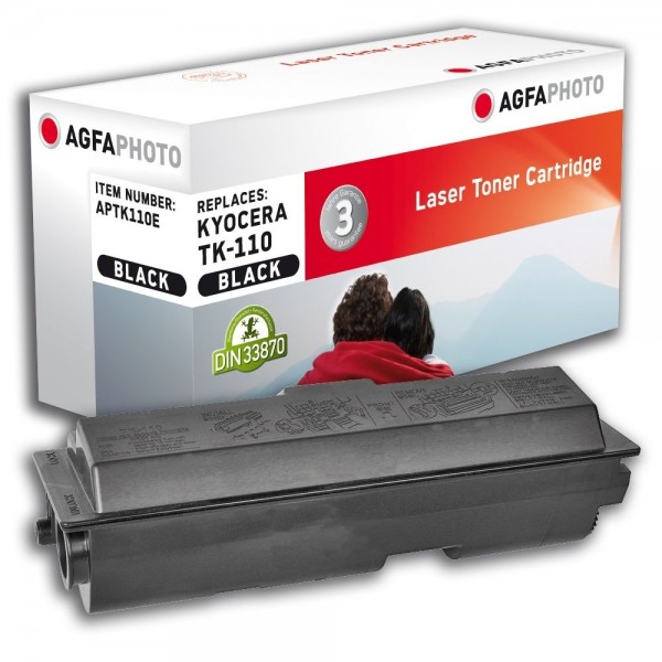 AGFA Photo Toner schwarz TK-110E Kyocera FS-720 FS-1016 FS-720 FS-820 FS-920