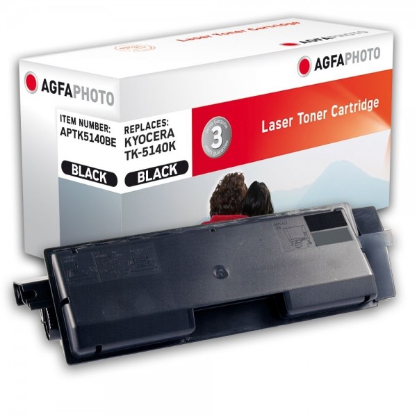 AGFA Photo Toner schwarz TK-5140BE Kyocera Ecosys M6030 M6530 P6130