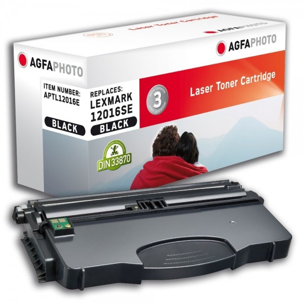 AGFA Photo Toner schwarz 12016E für Lexmark E120