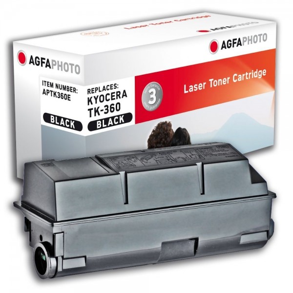 AGFA Photo Toner schwarz TK-360E für Kyocera FS-4020