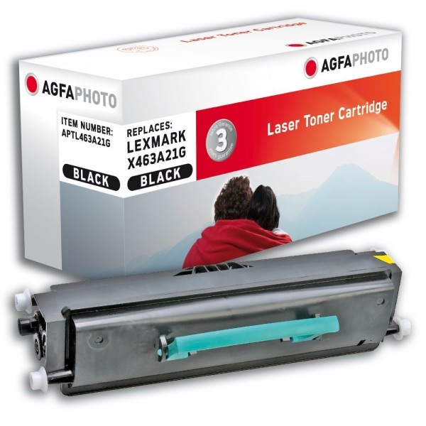 AGFA Photo Toner schwarz 463A21G für Lexmark X463