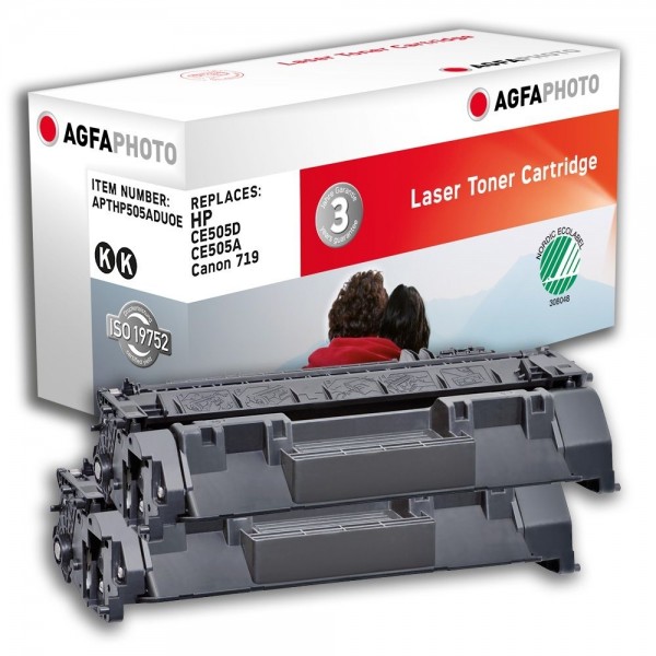 AGFA Photo Toner schwarz HP505ADUOE für HP LaserJet P2030 LaserJet P 2050