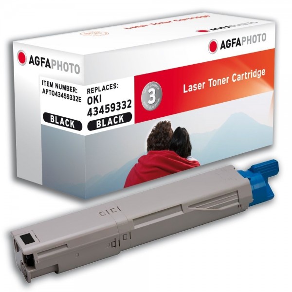 AGFA Photo Toner schwarz 43459332E für OKI Data C3300 C3400