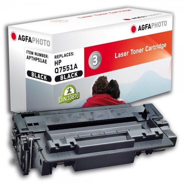 AGFA Photo Toner schwarz HP51AE für HP LaserJet M3000 LaserJet P 3004