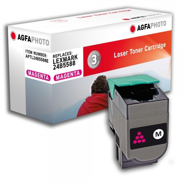 AGFA Photo Toner magenta 24B5588E für Lexmark XS544 XS548