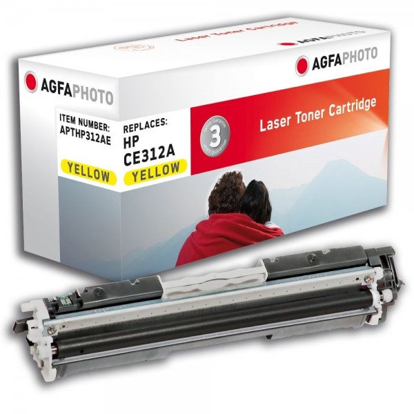 AGFA Photo Toner gelb HP312AE für HP Color LaserJet PRO CP1000 Series