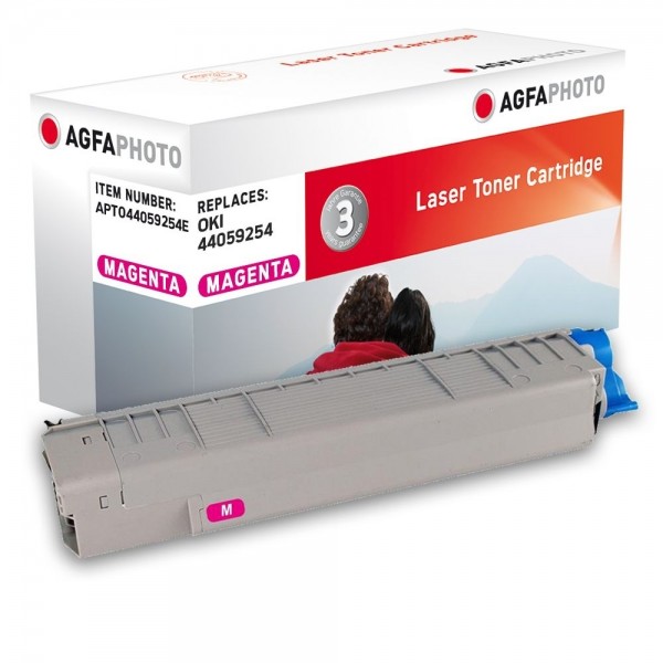 AGFA Photo Toner magenta 44059254E für OKI MC861 MC862