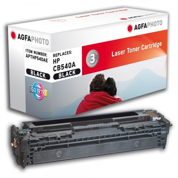 AGFA Photo Toner schwarz HP540AE für HP Color LaserJet CM1300 Series