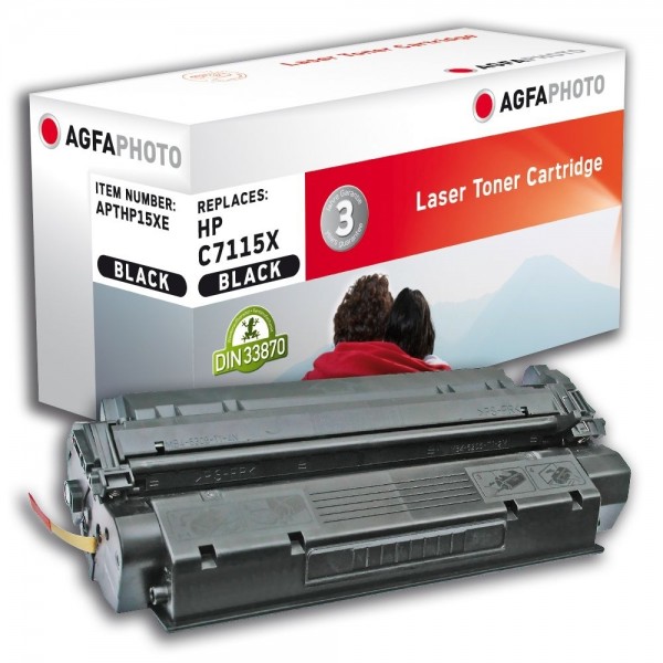 AGFA Photo Toner schwarz HP15XE für HP LaserJet 1000 LaserJet 3300