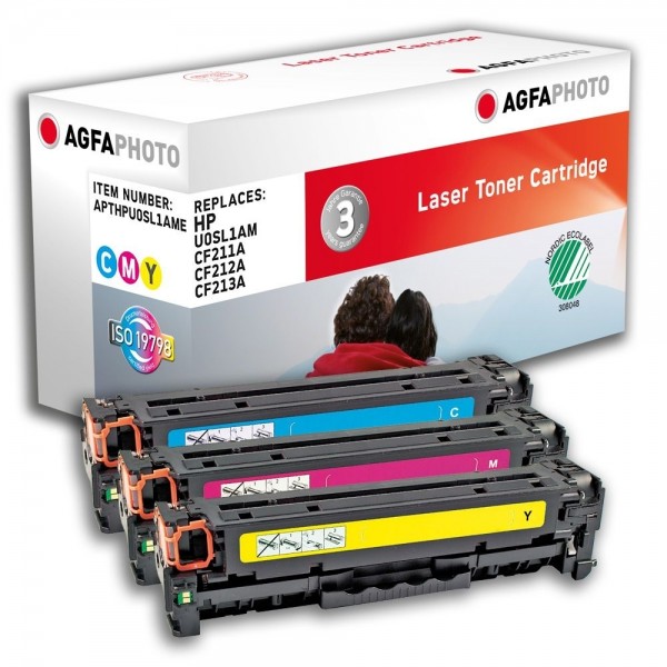 AGFA Photo Toner Multipack HPU0SL1AME für HP LaserJet Pro 200 M251n