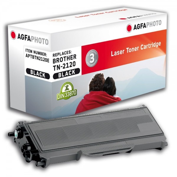 AGFA Photo Toner schwarz TN-2120E für Brother HL-2140 HL-2150 HL-2170