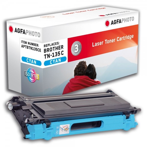 AGFA Photo Toner cyan TN-135CE Brother HL-4040 HL-4050