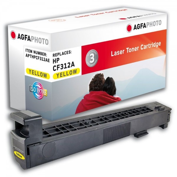 AGFA Photo Toner Gelb HP826 HPCF312AE HP Color LaserJet Enterprise M855