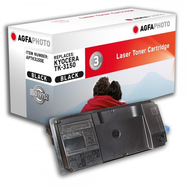 AGFA Photo Toner schwarz TK-3150E für Kyocera Ecosys M3040 3540