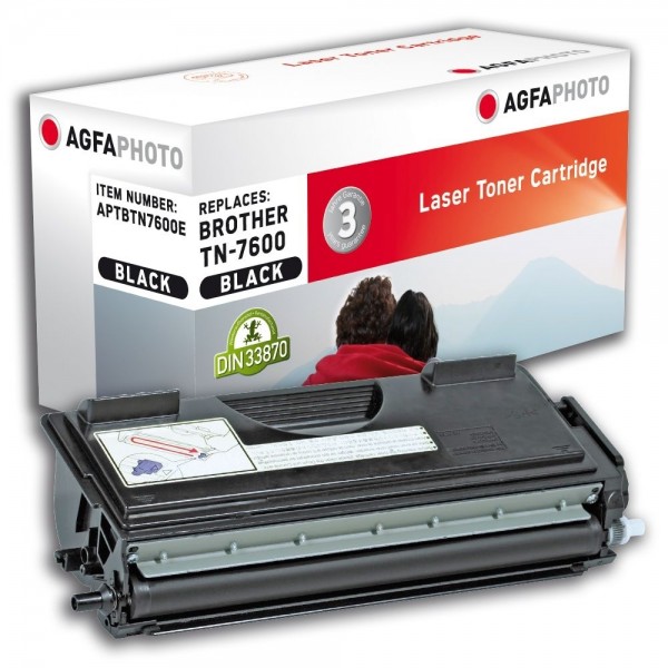 AGFA Photo Toner schwarz TN-7600E für Brother HL-1650 HL-1670