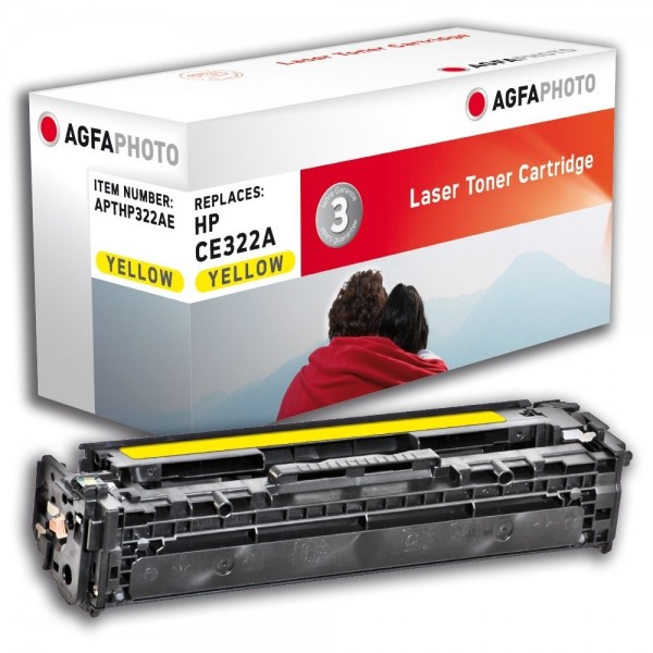 AGFA Photo Toner gelb HP322AE für HP Color LaserJet PRO CM1400 Series