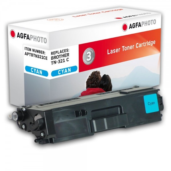 AGFA Photo Toner cyan TN-321CE Brother HL-L8250 HL-L8350