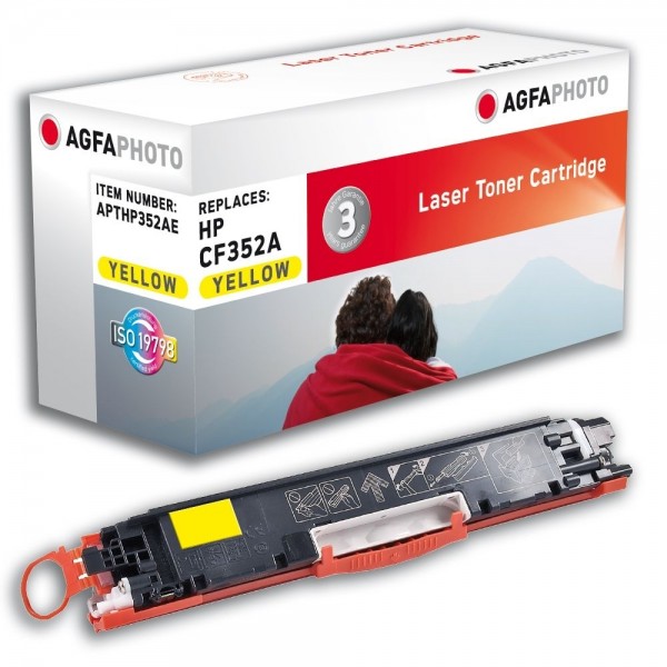 AGFA Photo Toner gelb HP352AE für HP Color LaserJet PRO MFP M170 Series