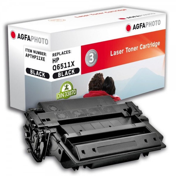 AGFA Photo Toner schwarz HP11XE für HP LaserJet 2400 Series