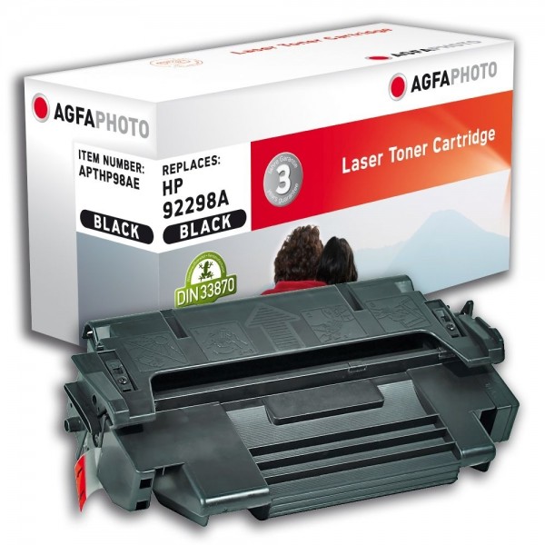 AGFA Photo Toner schwarz HP98AE für HP LaserJet 4 LaserJet 5