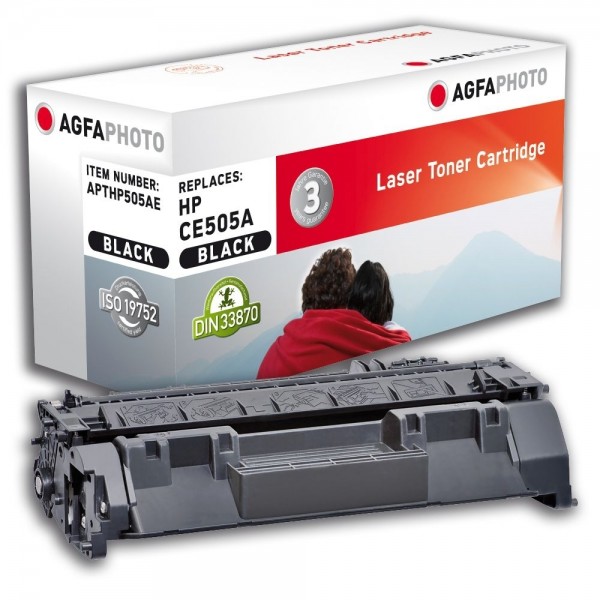 AGFA Photo Toner schwarz HP505AE für HP LaserJet P2030 LaserJet P 2050