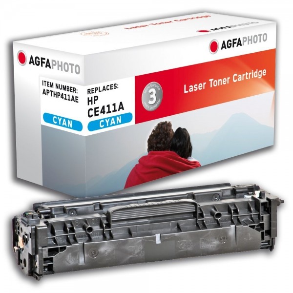 AGFA Photo Toner cyan HP411AE für HP LaserJet PRO 300 Color M351A